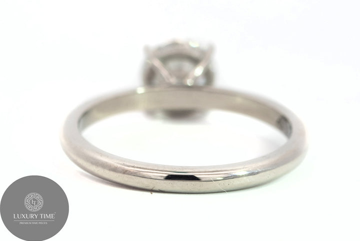 1CT TOTAL WEIGHT ROUND BRILLIANT Diamond Ring SET IN Platinum