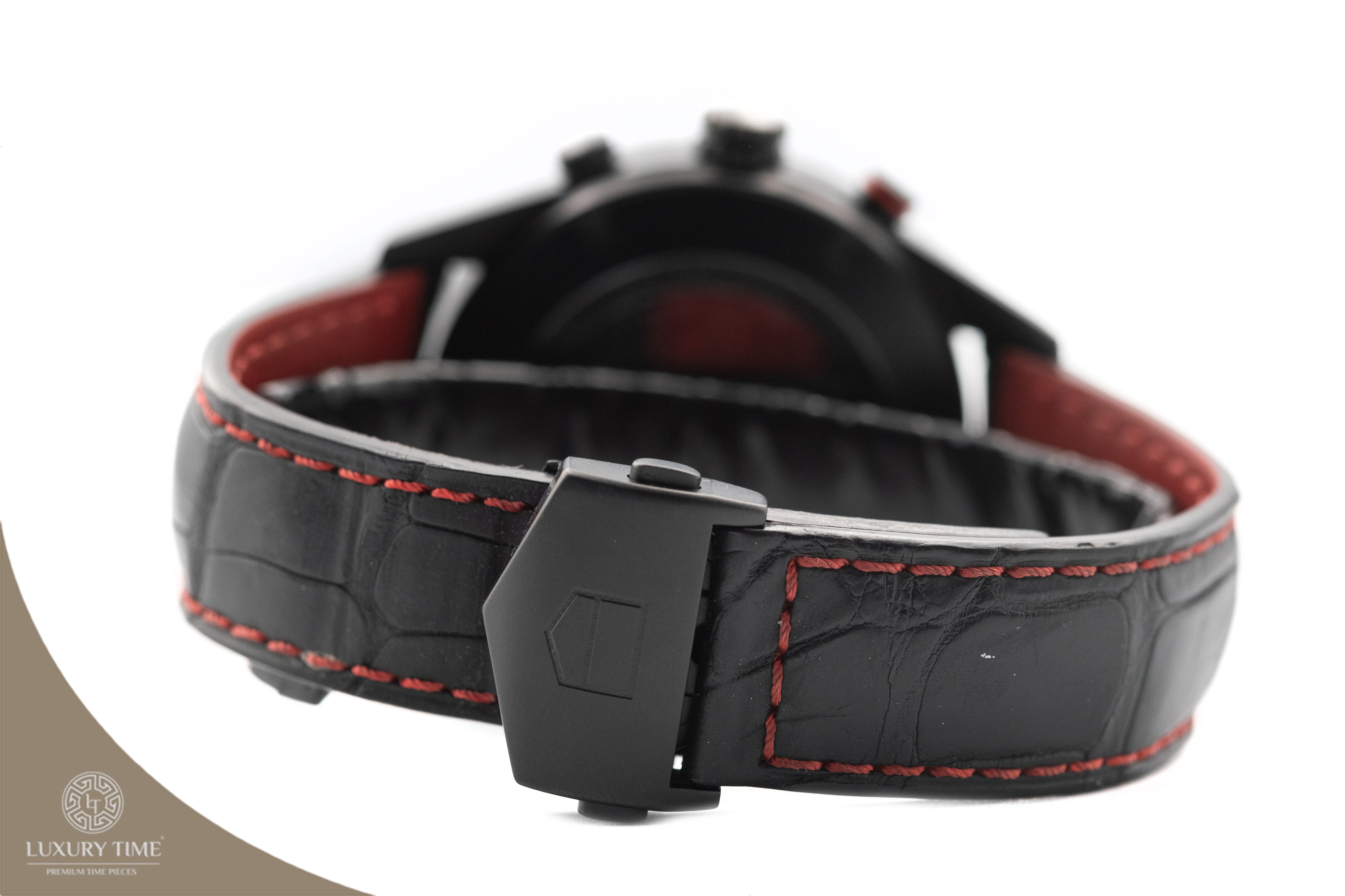 Day Date Tag Heuer Carrera Calibre 16 Black Red Tag Heuer Carrera