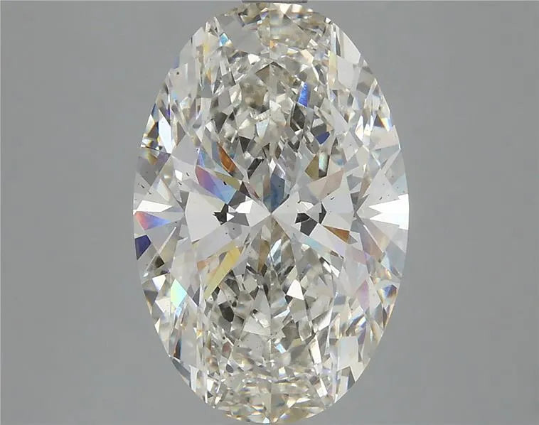 4.00ct Oval Lab Grown Diamond (Colour H, Clarity VS2, IGI Certified)