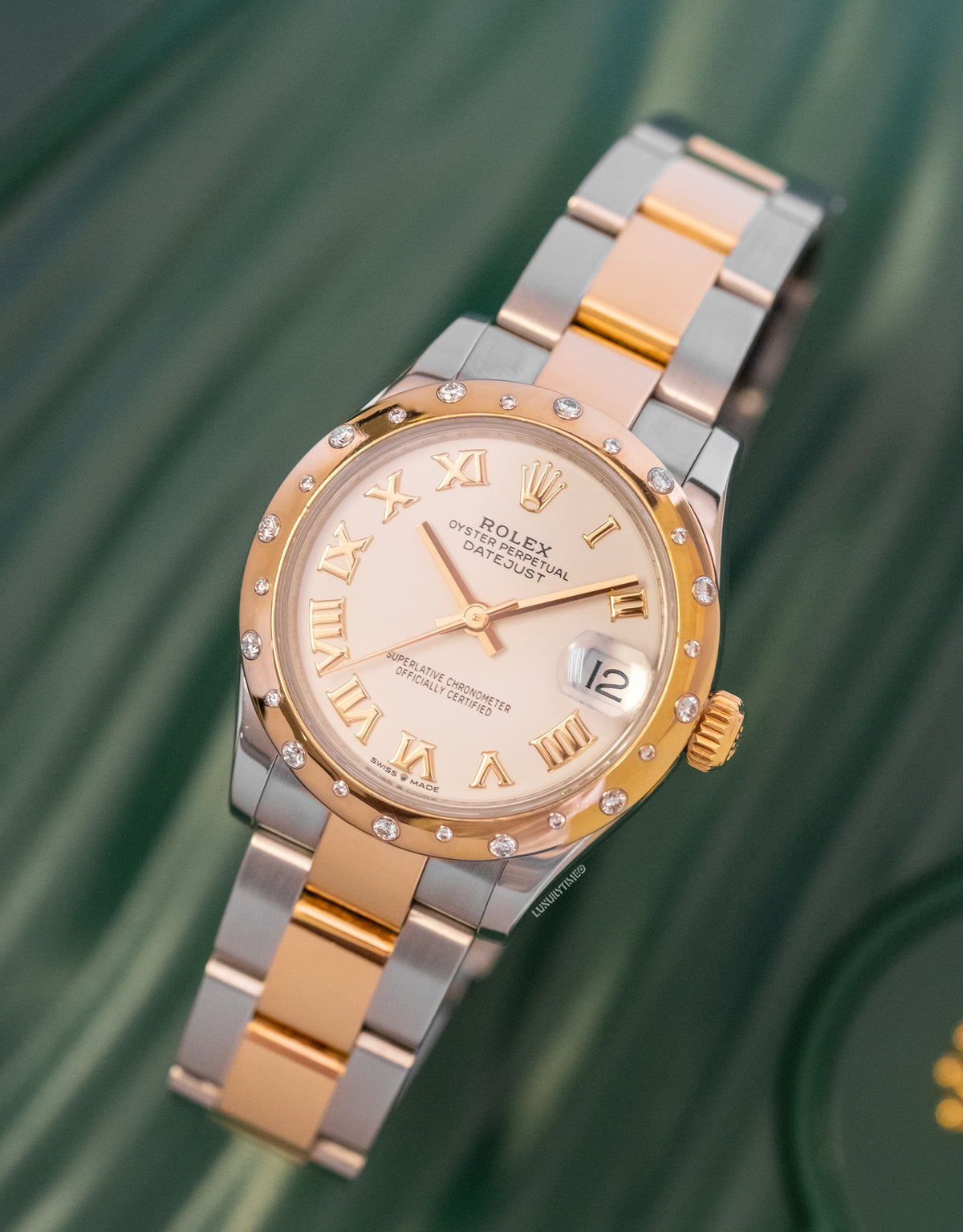 Rolex Datejust 31 Stainless Steel and Yellow Gold Watch