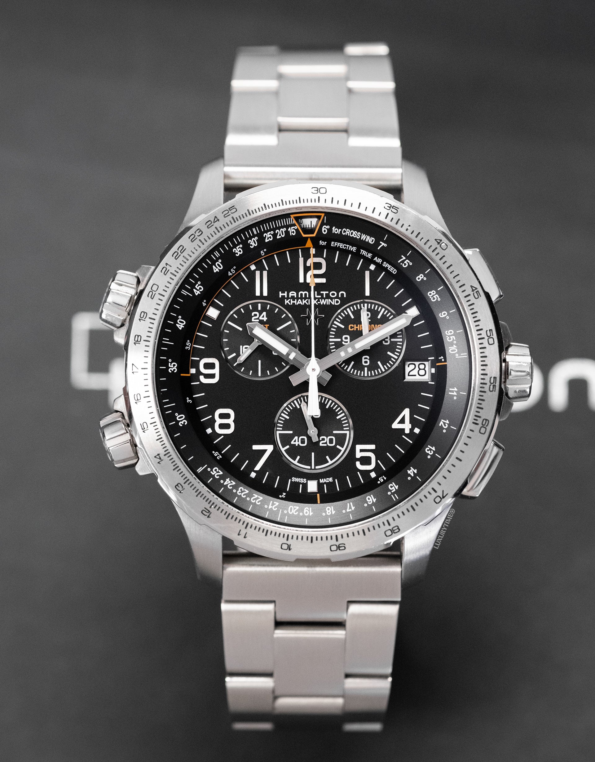 Hamilton Khaki Aviation X-Wind GMT Chronograph Men's Watch