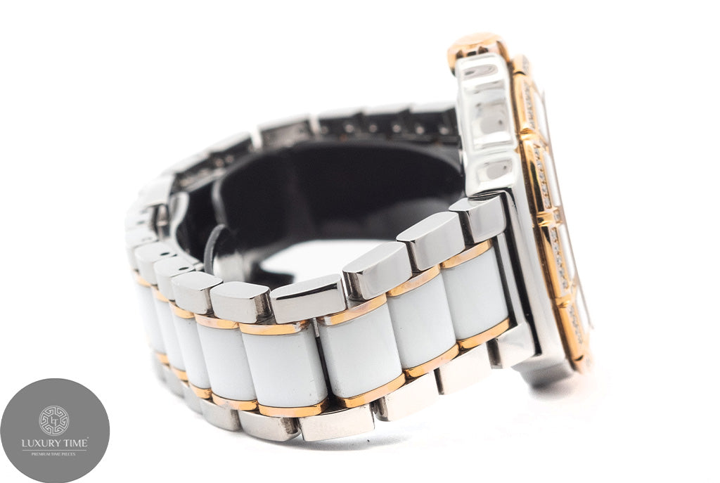 Tag Heuer Formula 1 Quartz Gold & White Ceramic Diamond Women's Watch