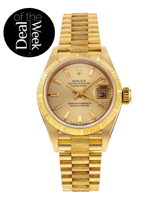 Rolex Datejust Lady Yellow Gold Ladies Watch