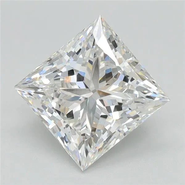 2.14ct Princess Lab Grown Diamond (Colour F, Clarity VVS2, IGI)