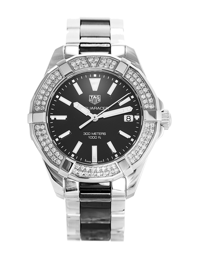 Tag Heuer Aquaracer Black Dial Ladies Watch