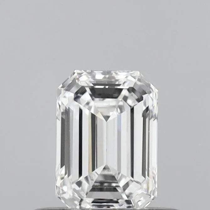 0.41ct Emerald Lab Grown Diamond (Colour D, Clarity VVS2, IGI Certified)