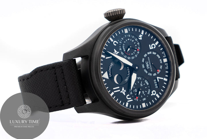 IWC Big Pilot's Watch Perpetual Calendar TOP GUN Mens Watch