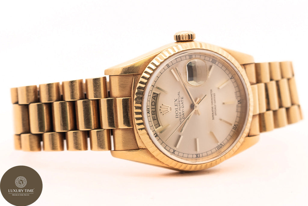 Rolex Day-Date Yellow Gold Mens Watch