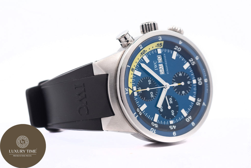 IWC Aquatimer Blue Dial Mens Watch Luxurytime