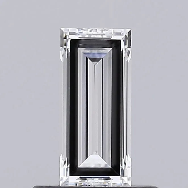0.52ct Baguette Lab Grown Diamond (Colour D, Clarity IF, Cut EX, IGI Certified)