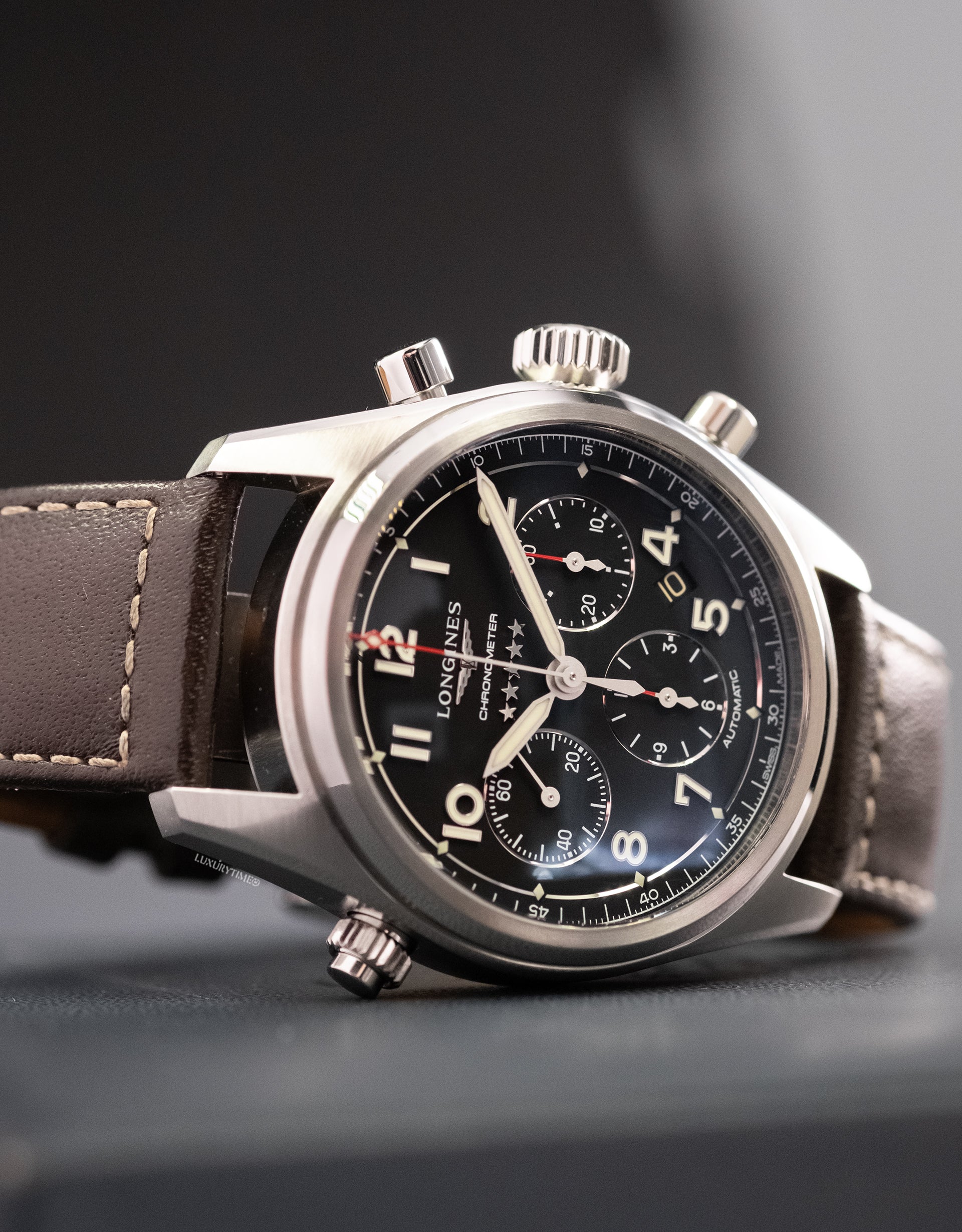 Longines Spirit Automatic Chronograph 42mm Mens Watch