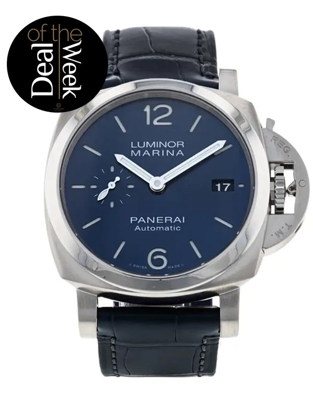 Panerai Luminor Marina Automatic Blue Dial Men's Watch