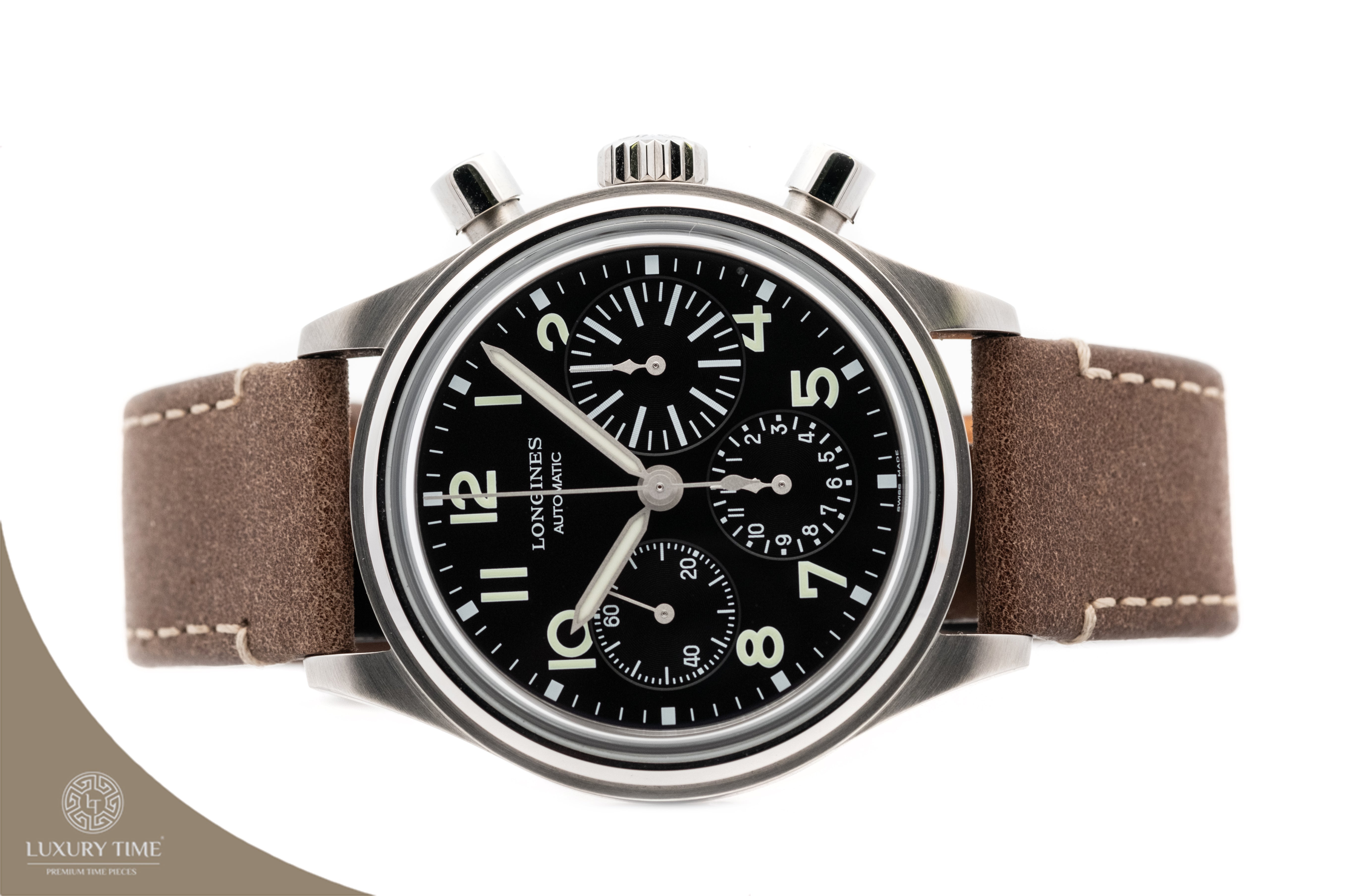 Longines Heritage Avigation Big Eye Black Dial