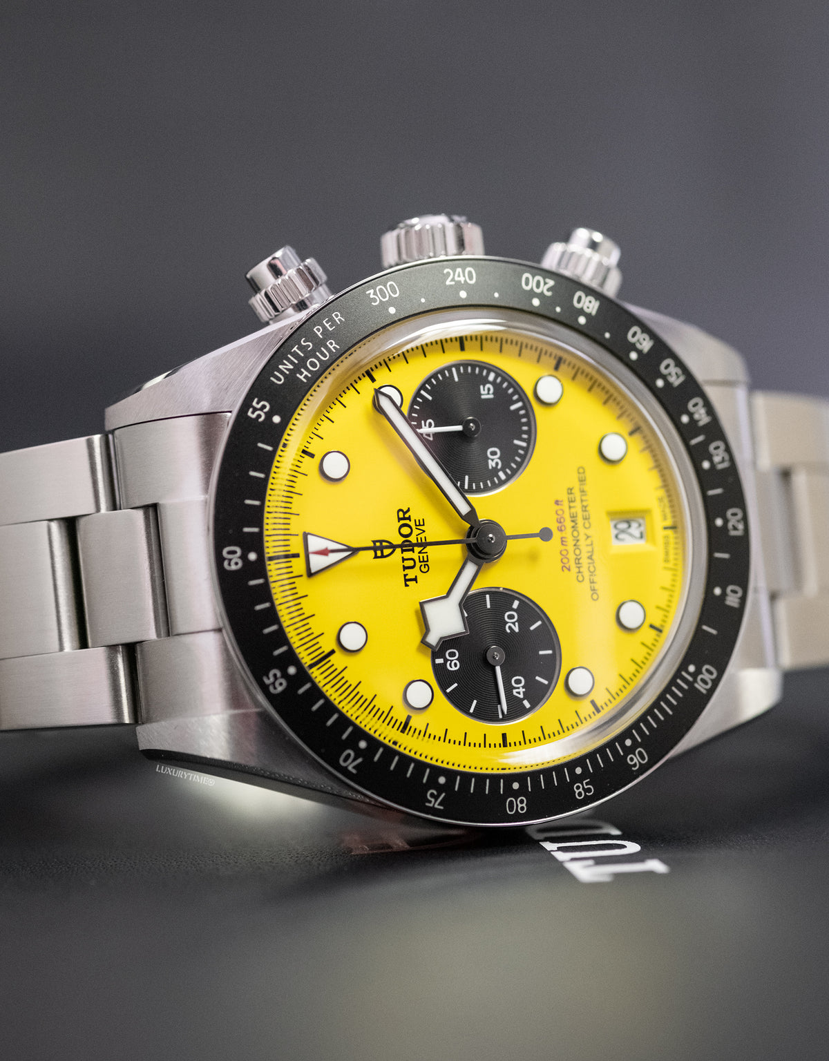 Tudor Black Bay Chrono "Bumblebee" Chronograph 39mm Men's Watch