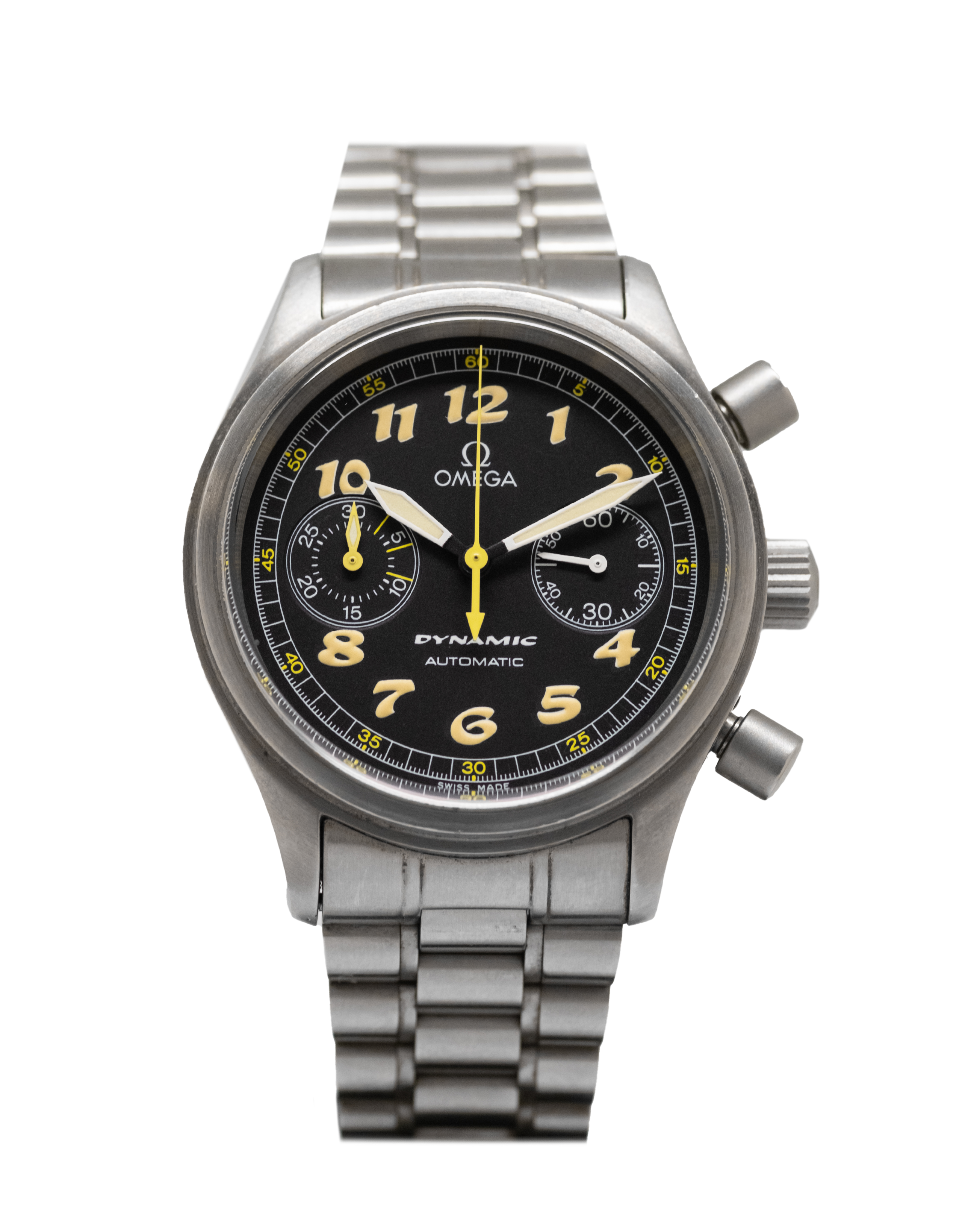 Omega Dynamic Chronograph Stainless Steel Men's Watch