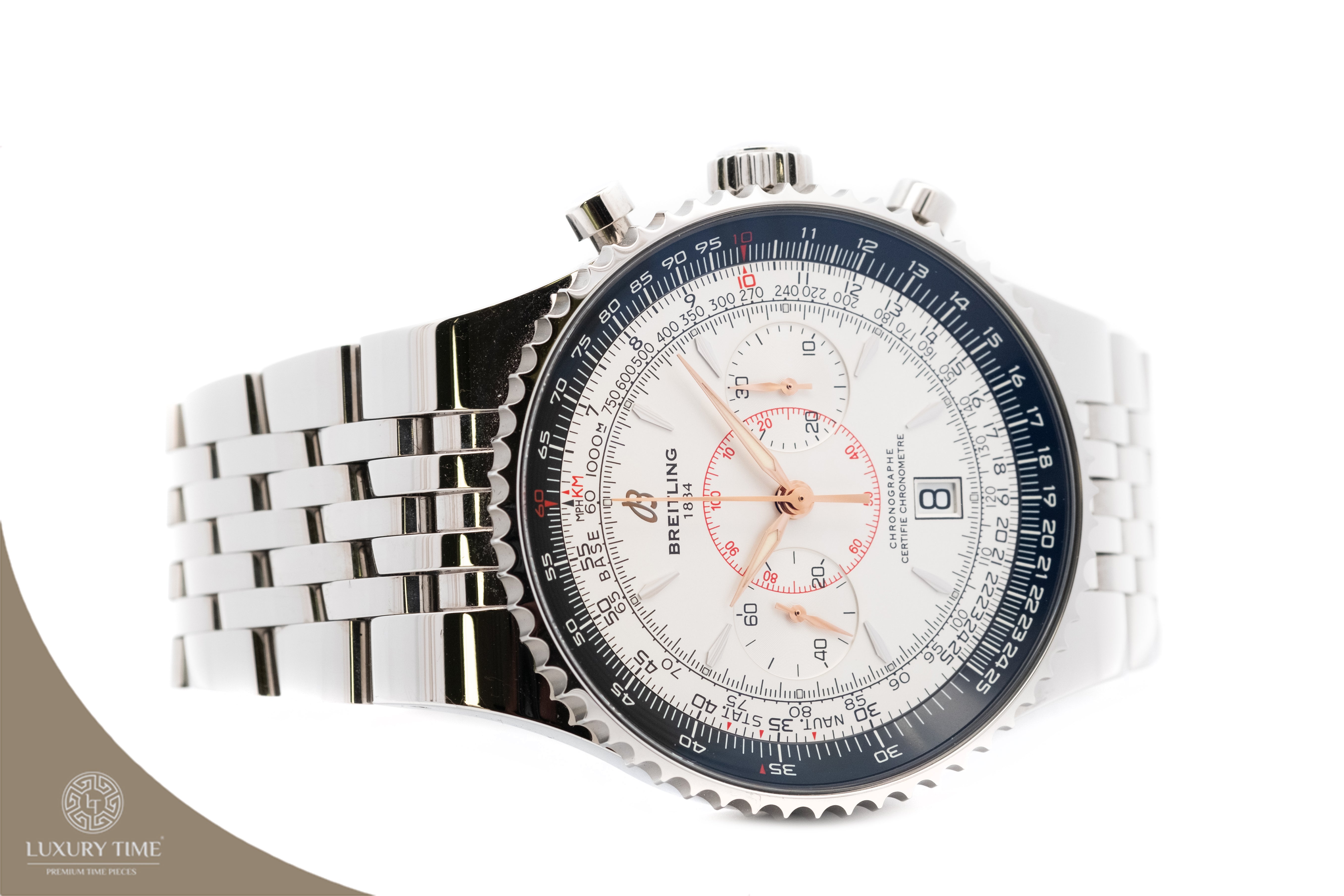 Breitling Montbrillant Legende Stainless Steel Mens Watch