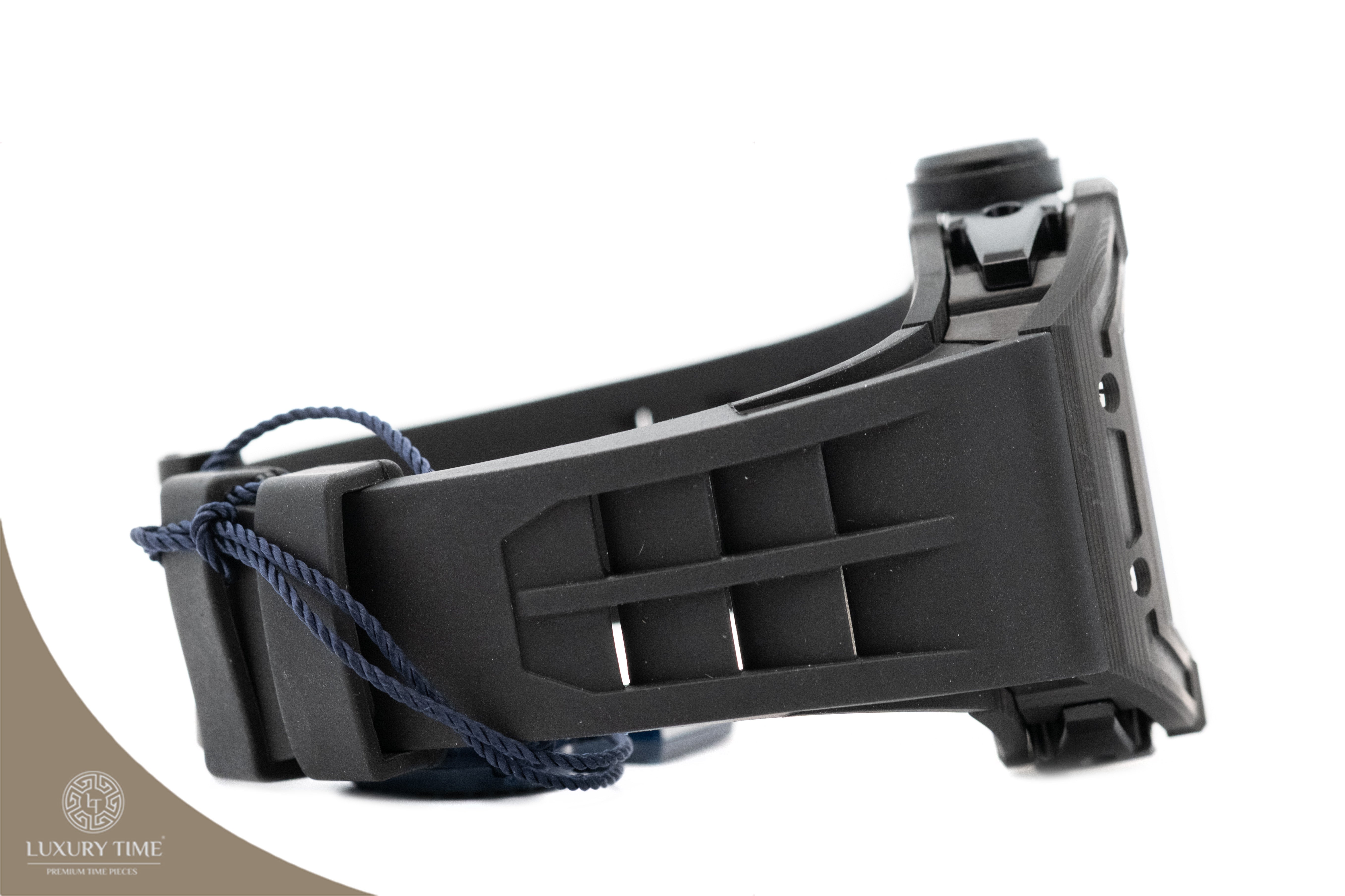 Daumier Skeleton Tourbillon Black & Yellow Men's Watch