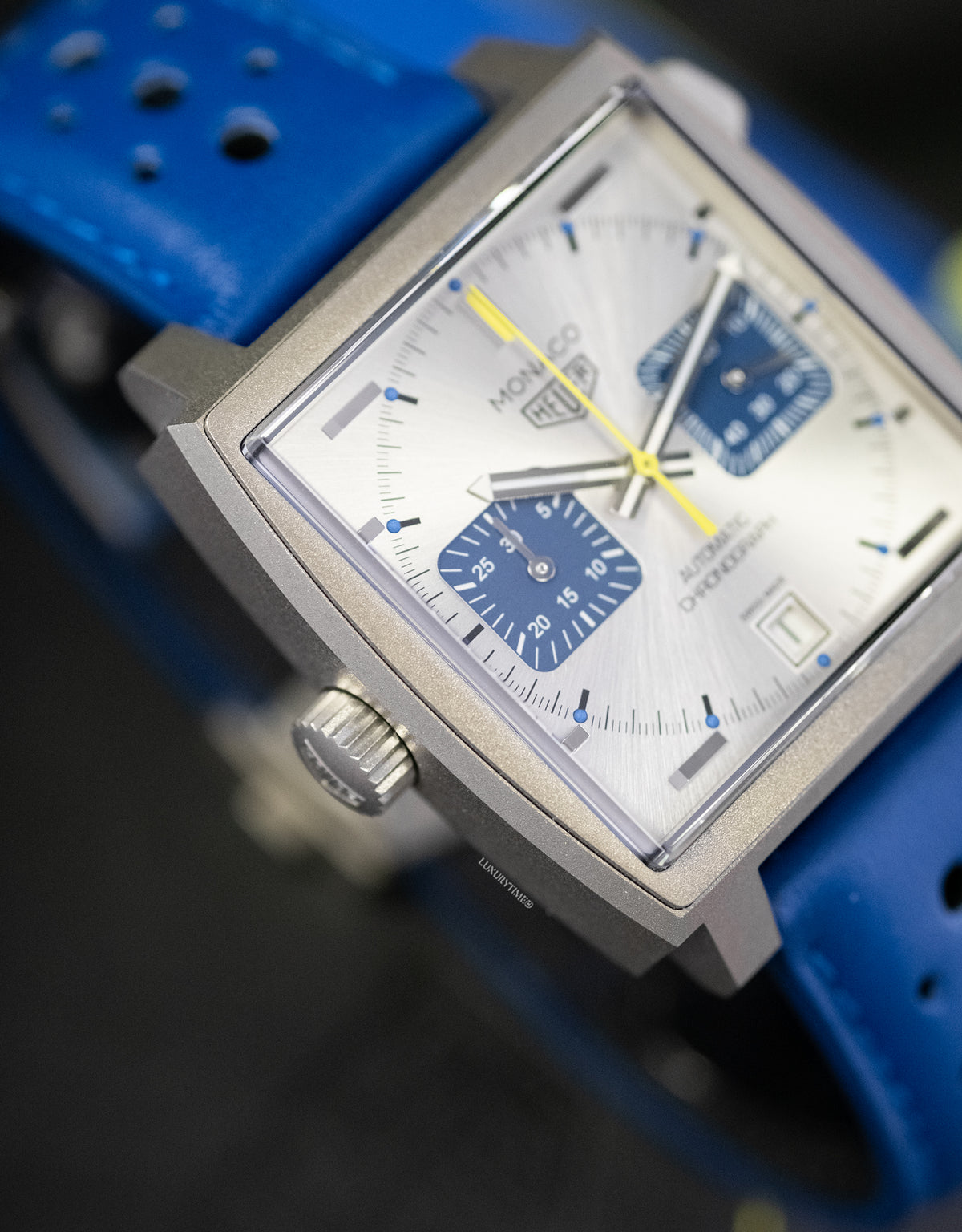 TAG Heuer Monaco Chronograph Limited Edition French Racing Blue Automatic Men's Watch