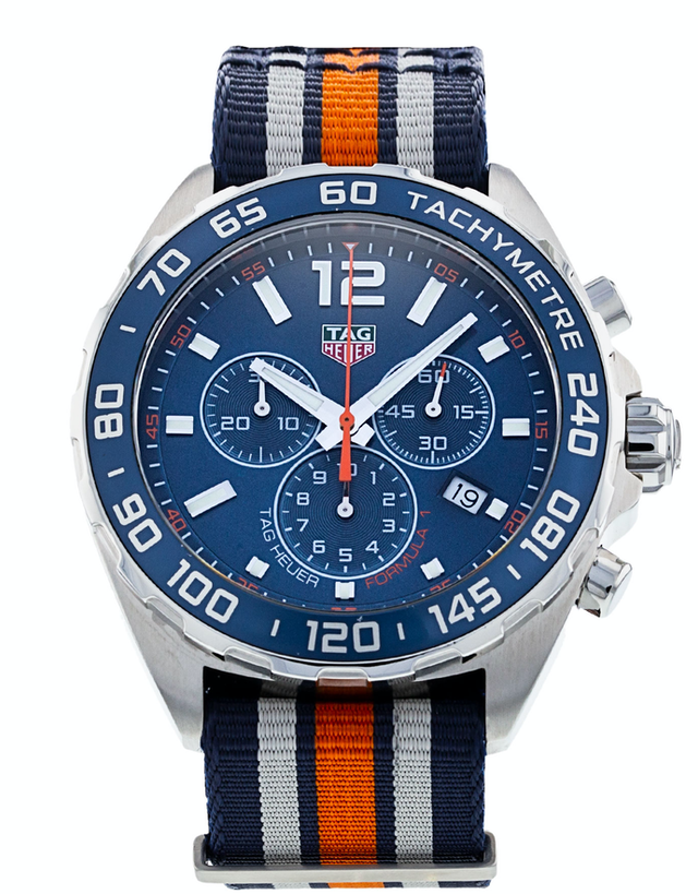 Tag heuer formula 1 2025 nato strap