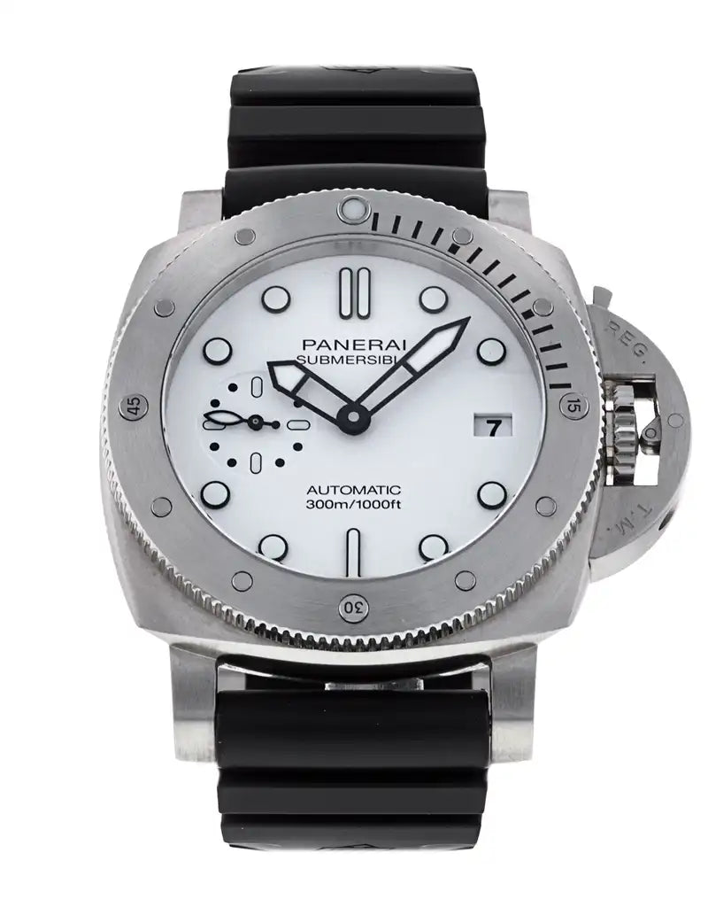 Panerai Submersible Bianco Men's Watch