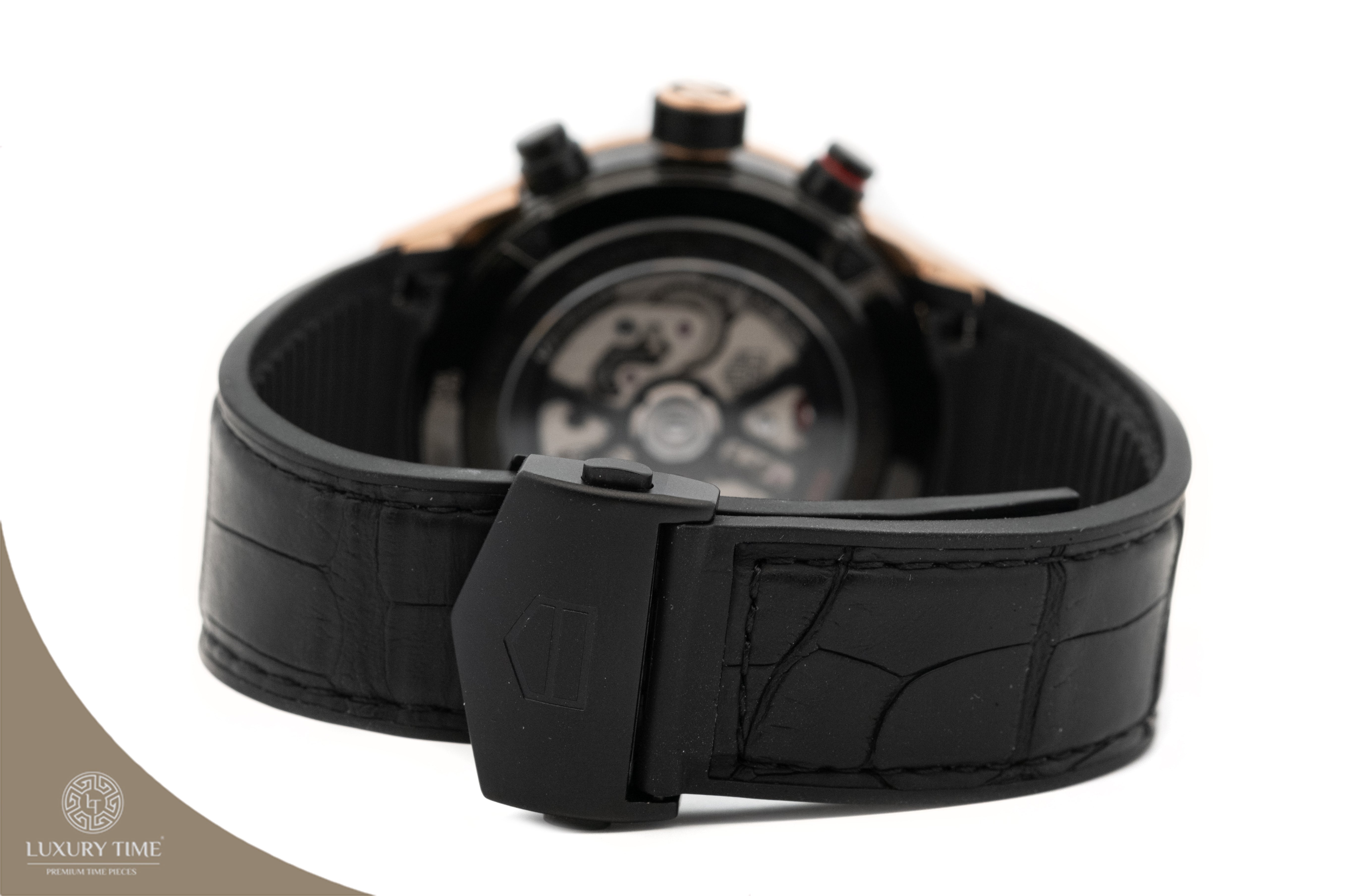 TAG Heuer Carrera Calibre Heuer 02 43 Rose Gold Men's Watch