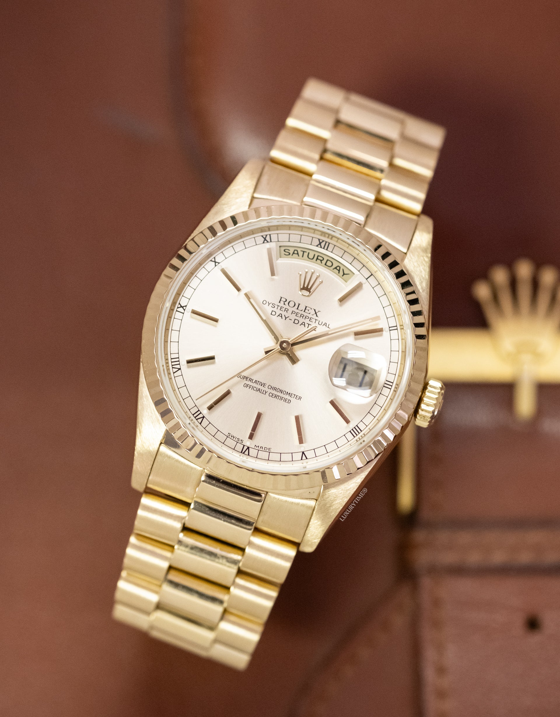 Rolex Day-Date Yellow Gold Unisex Watch