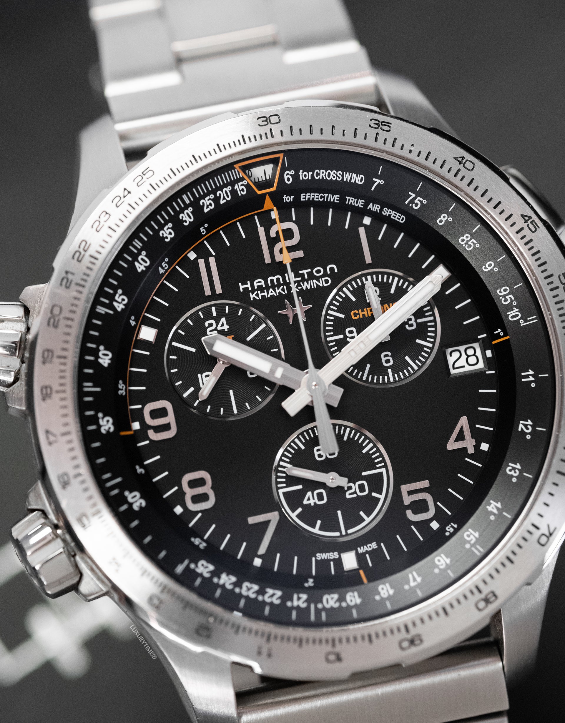 Hamilton Khaki Aviation X-Wind GMT Chronograph Men's Watch