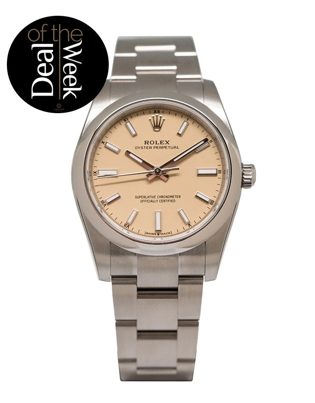 Rolex Oyster Perpetual 34 Unisex Watch