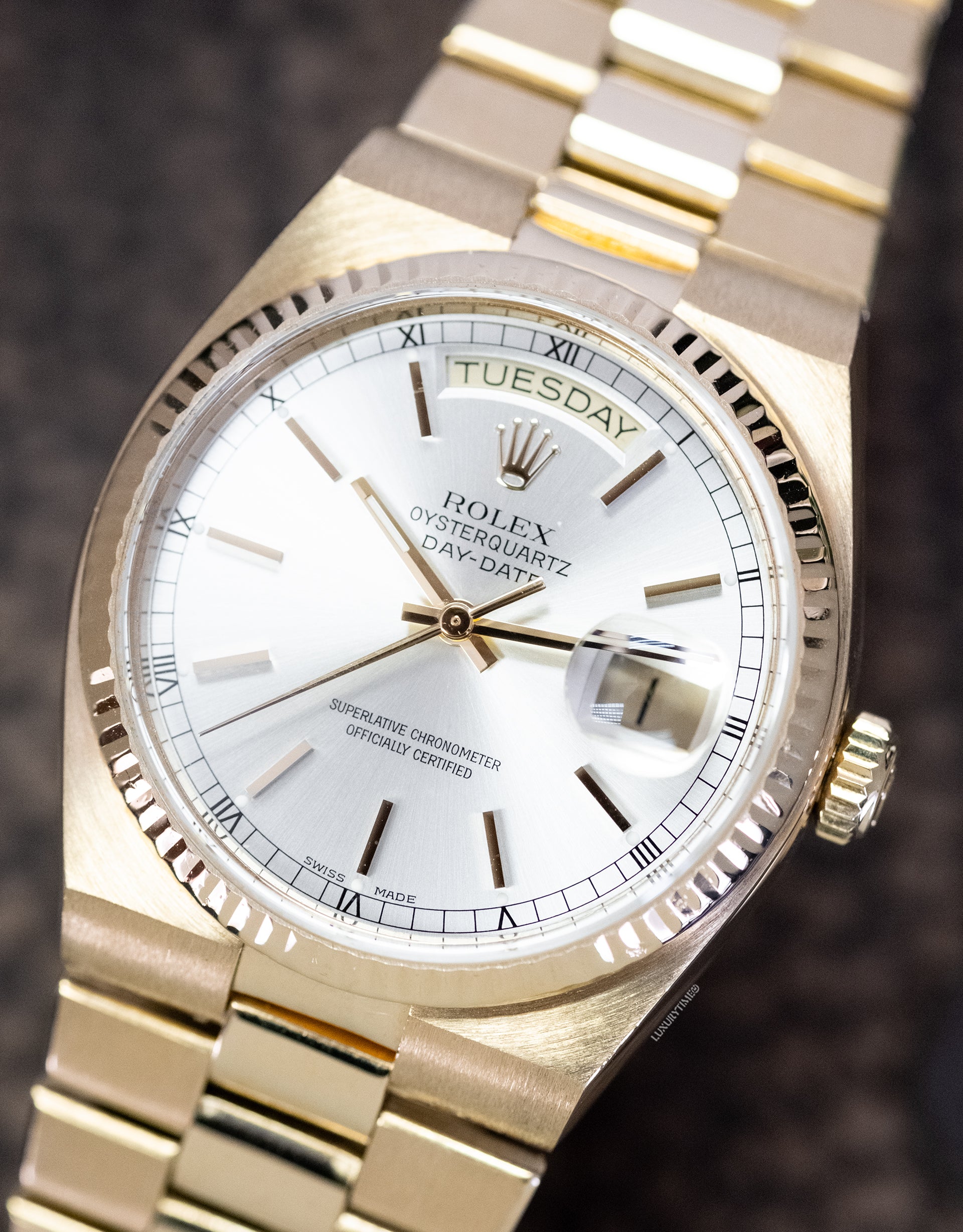 Rolex Oysterquartz Day-Date Watch