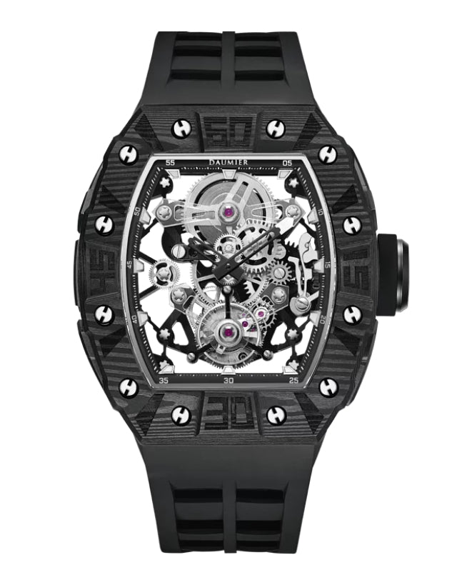 Daumier Skeleton Tourbillon Men's Watch