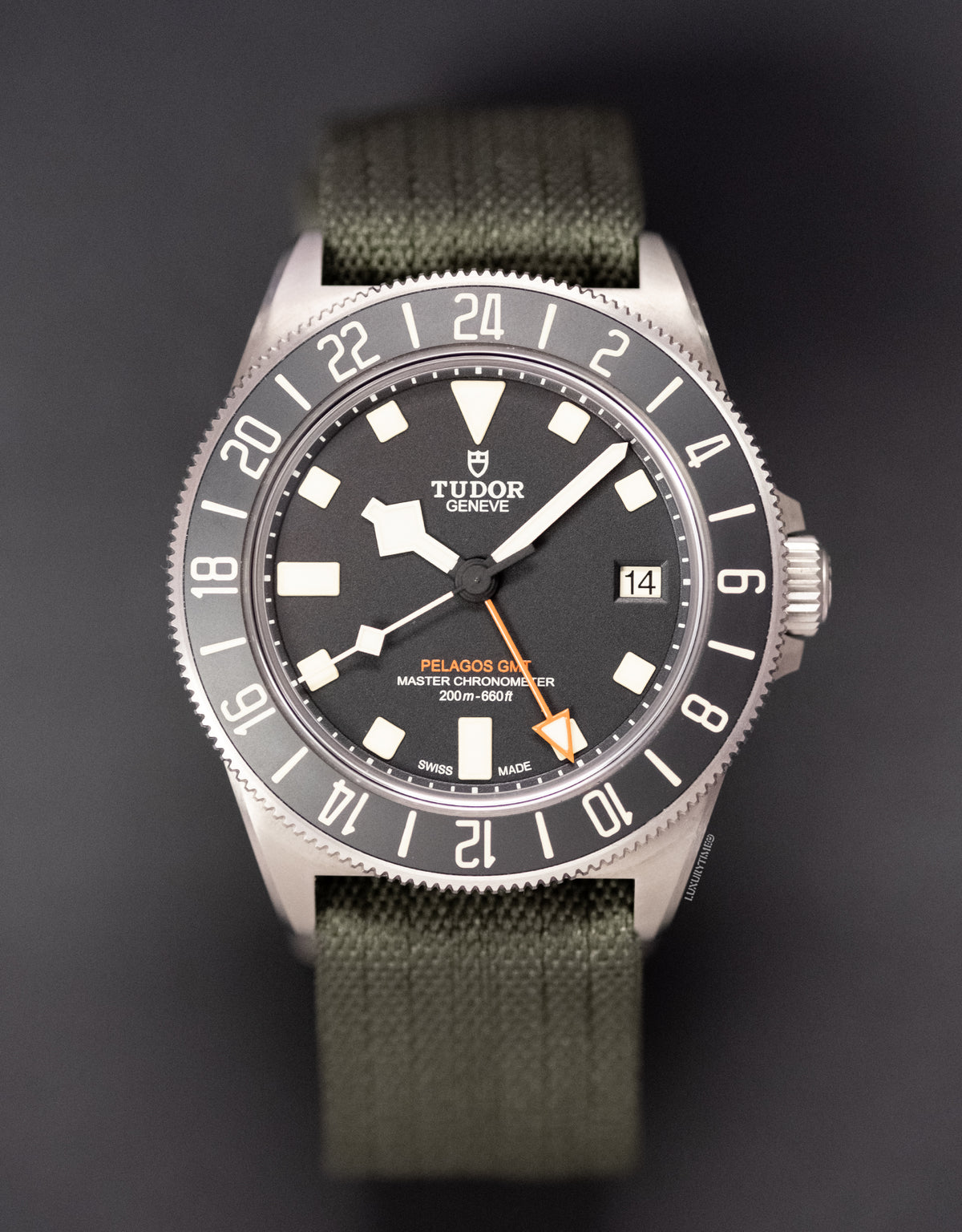 Tudor Pelagos FXD GMT Automatic Black Dial Watch