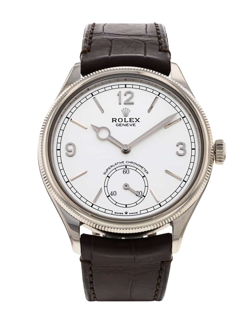 Rolex 1908 White Gold Men's Watch