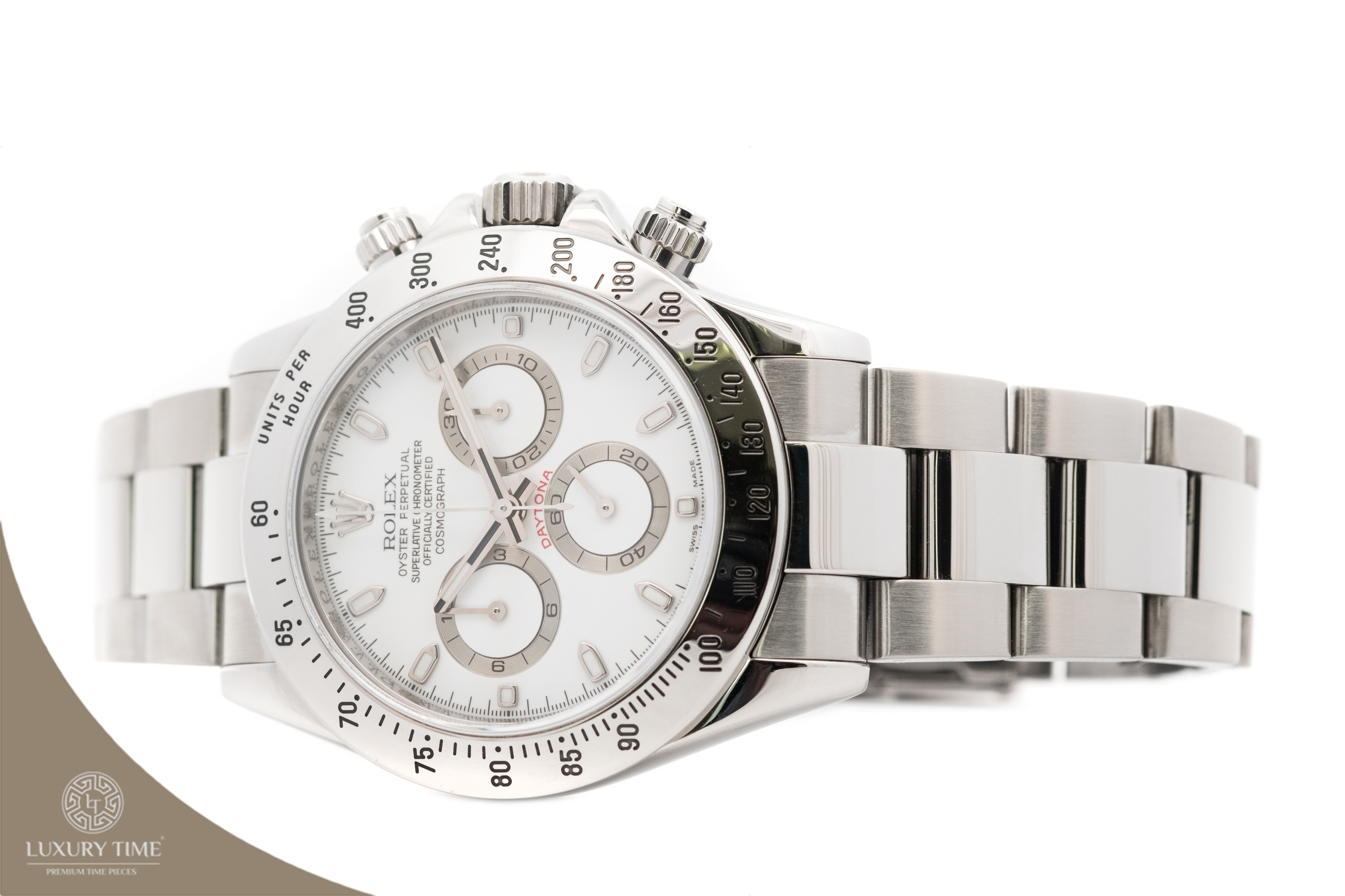 Rolex Daytona White Dial Men's Watch