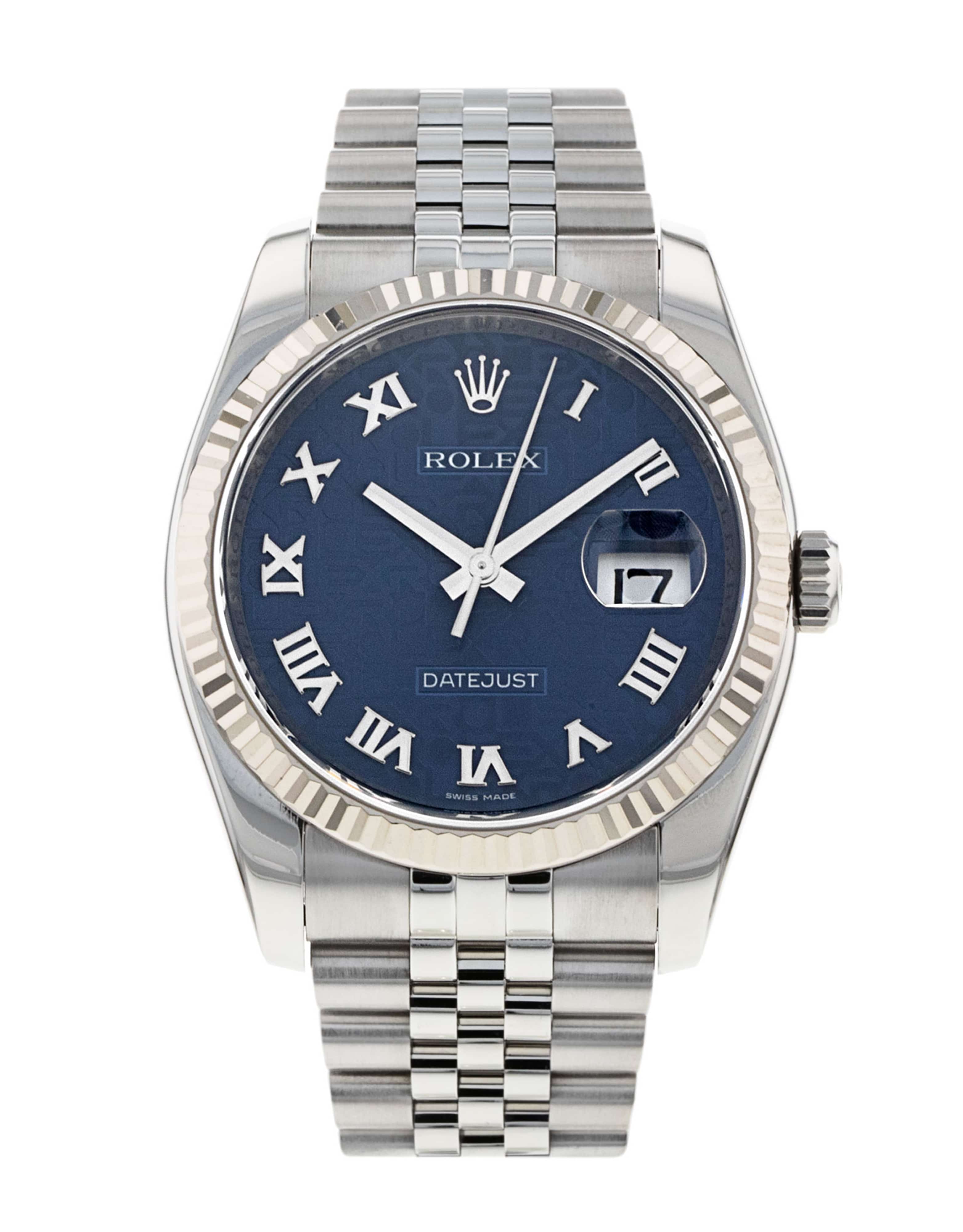 Rolex Datejust Stainless Steel Unisex Watch