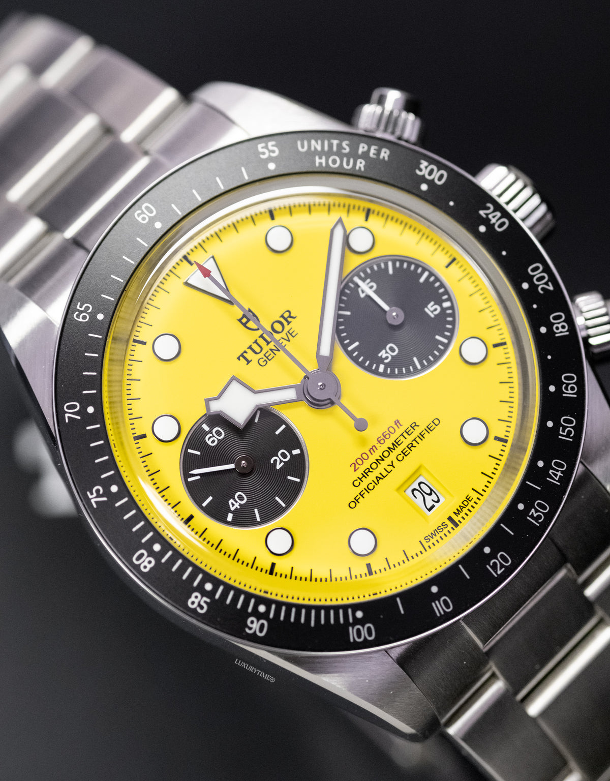 Tudor Black Bay Chrono "Bumblebee" Chronograph 39mm Men's Watch