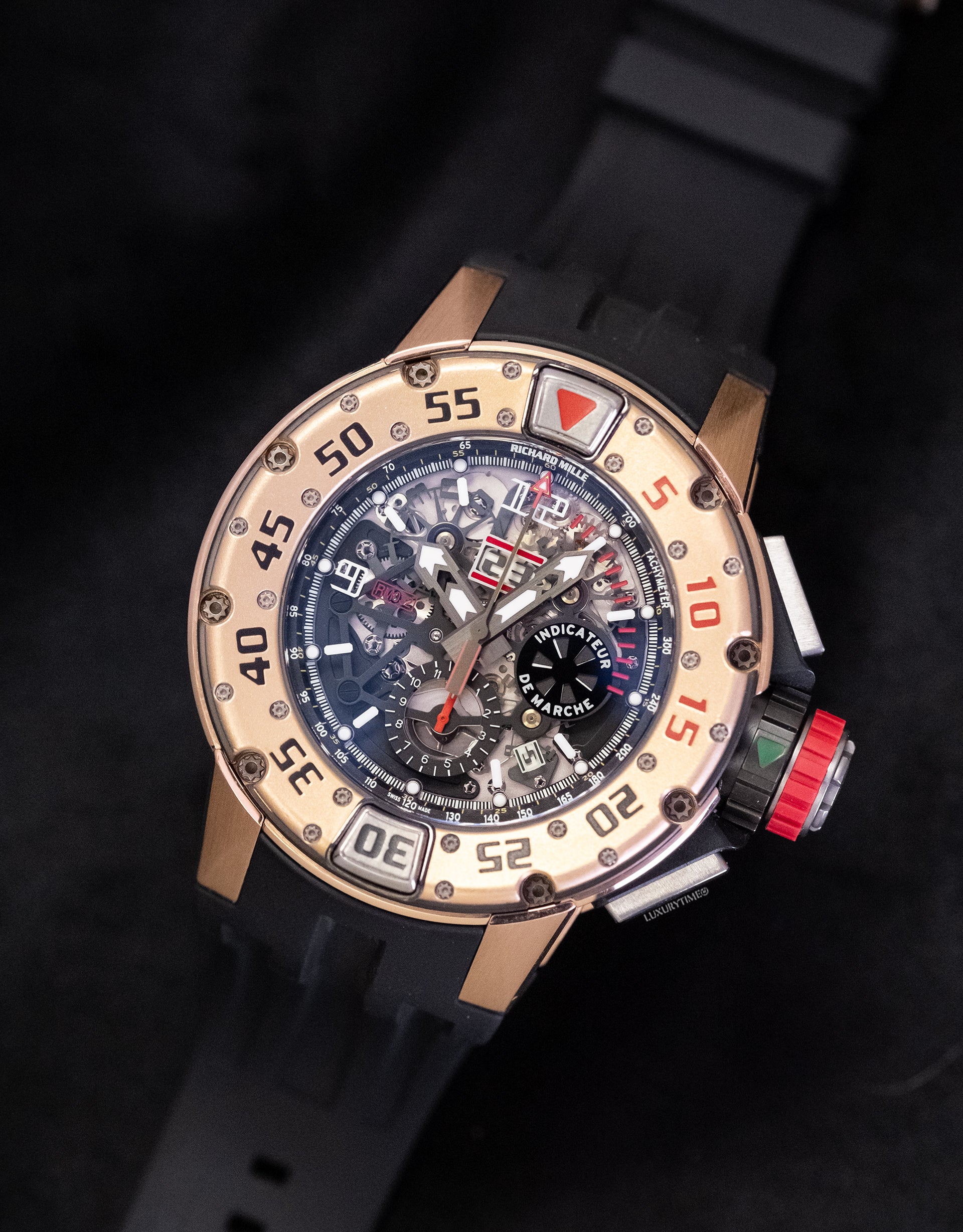 Richard Mille RM-32 AJ RG Flyback Chronograph Diver Men's Watch