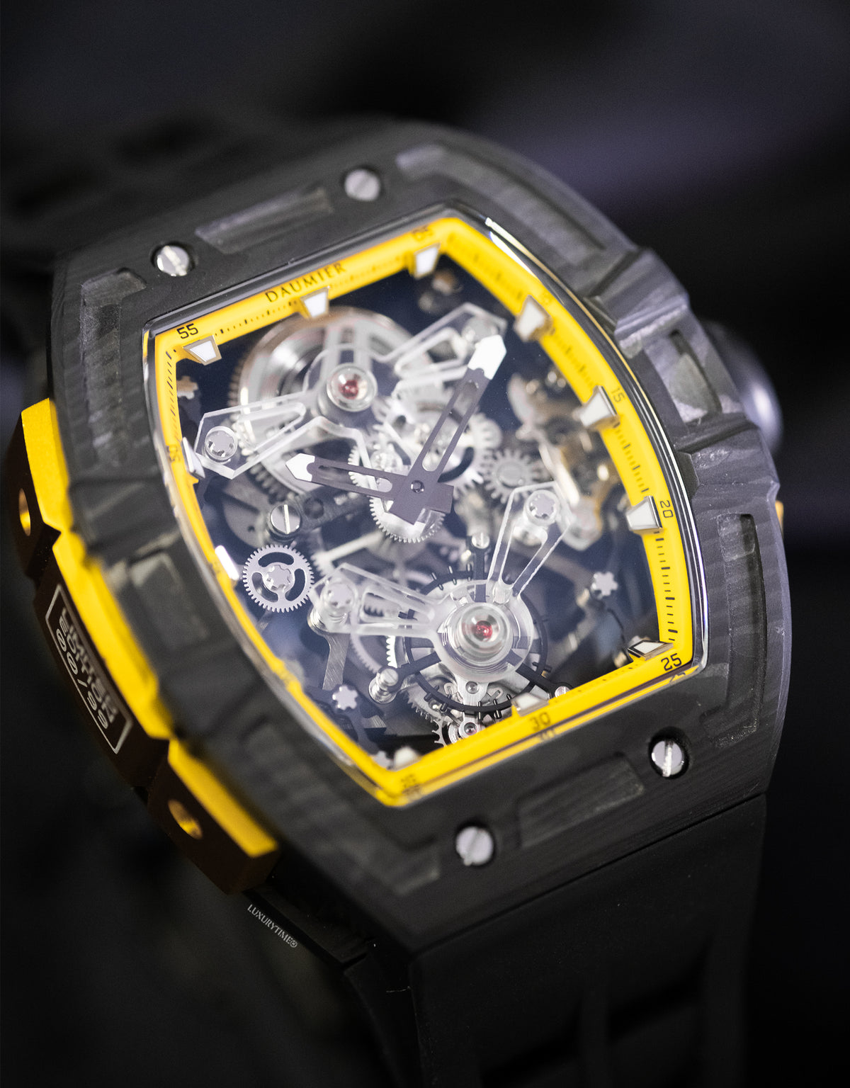 Daumier Skeleton Tourbillon Men's Watch