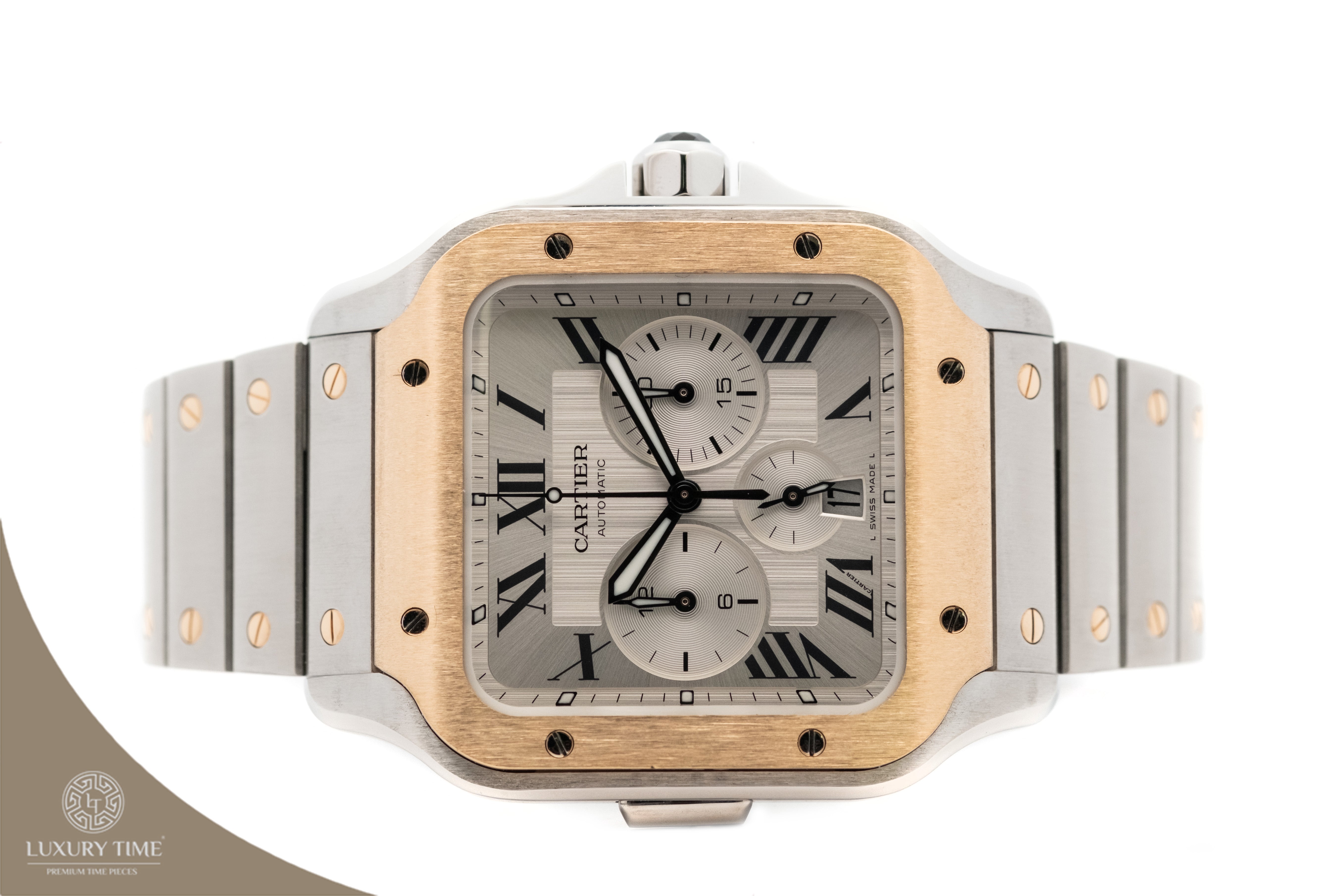 Cartier Santos De Cartier Chronograph Mens Watch