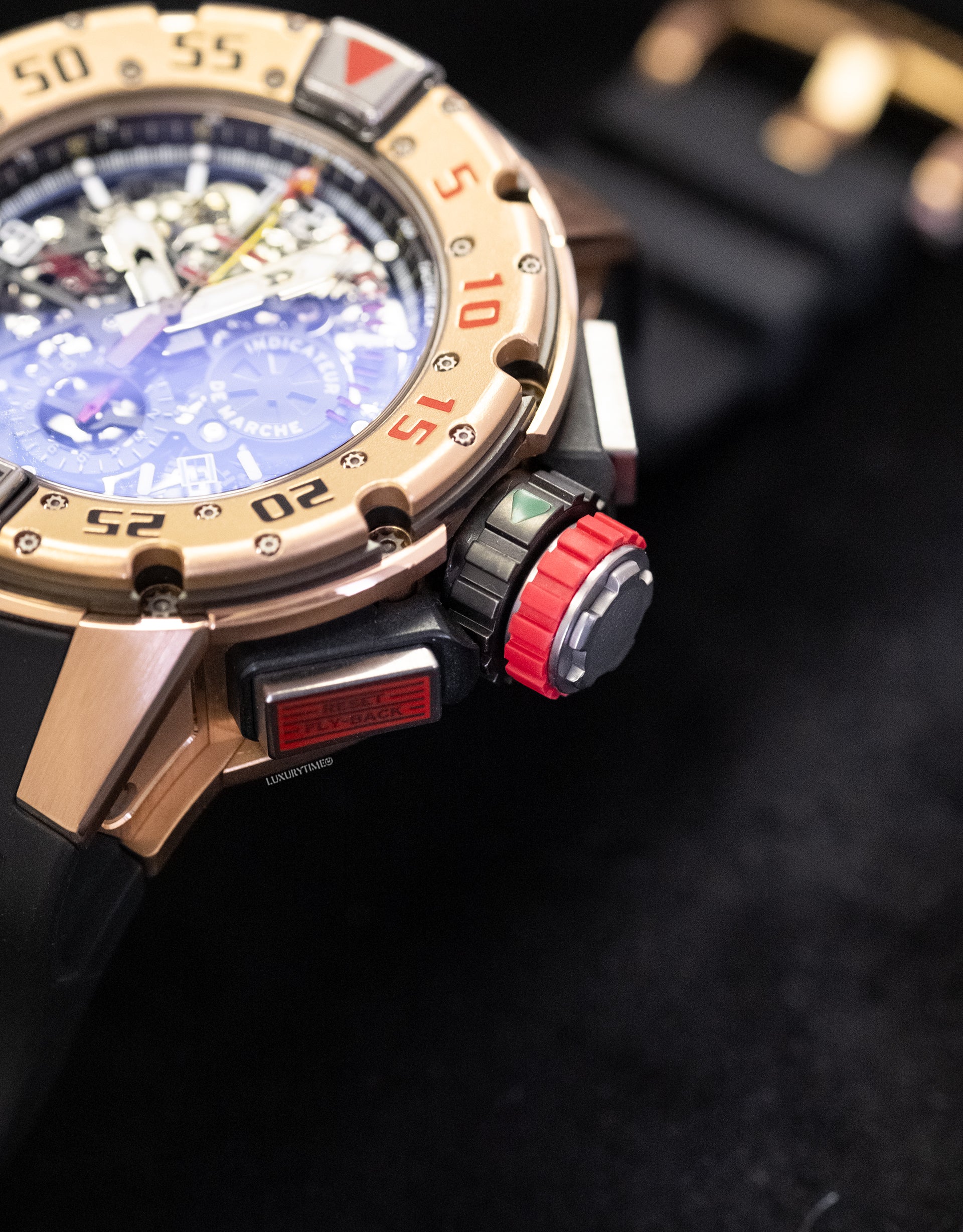 Richard Mille RM-32 AJ RG Flyback Chronograph Diver Men's Watch