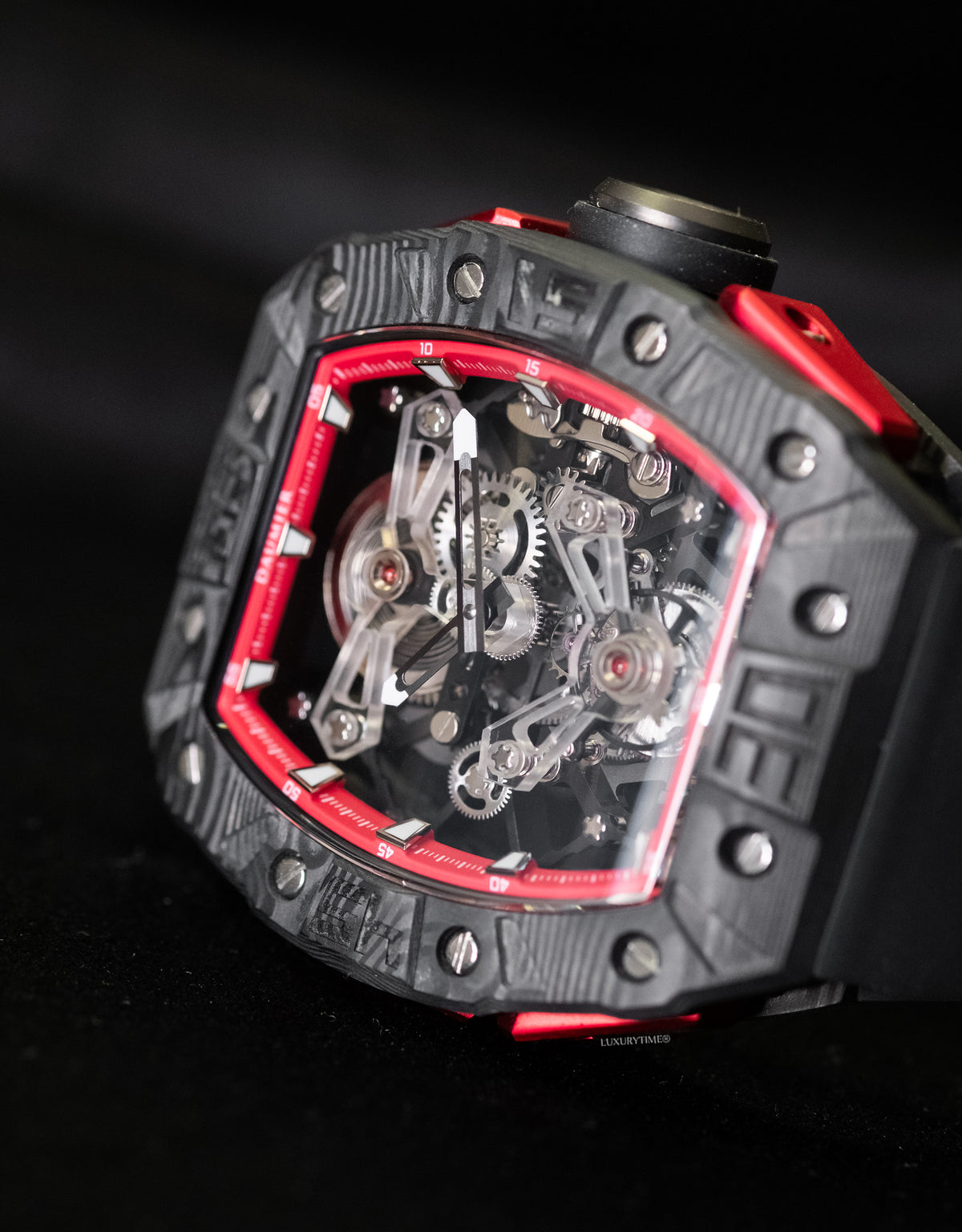 Daumier Skeleton Tourbillon Men's Watch
