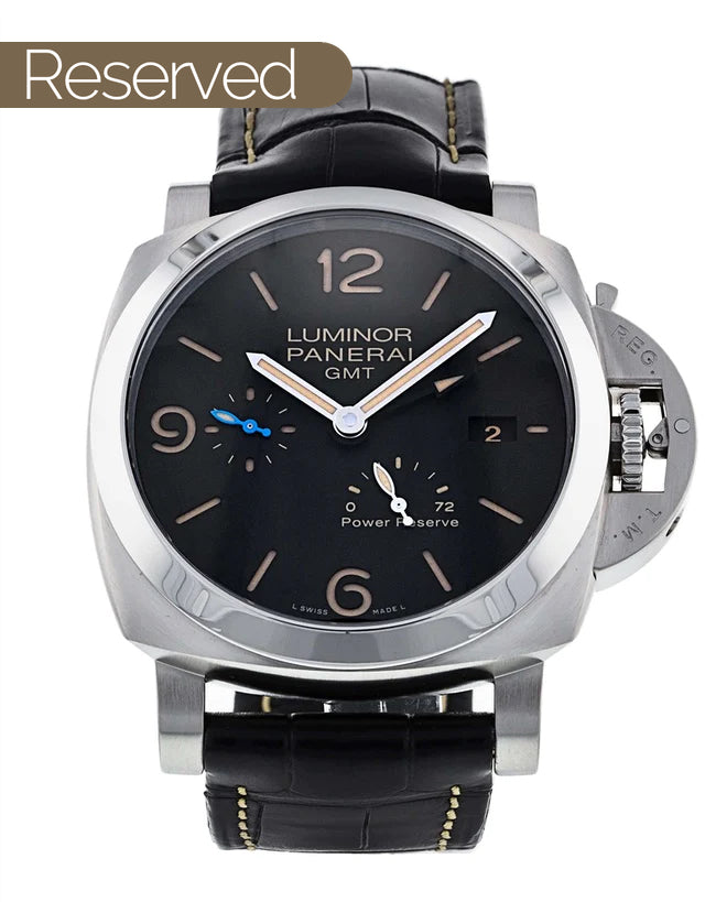 Panerai Luminor 1950 3 Days GMT Power Reserve Automatic 44mm Mens Watch