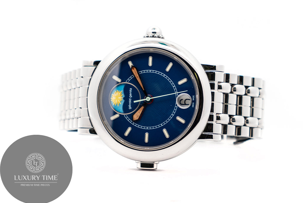 Gerald Genta Dual-time Date Automatic Men's Watch