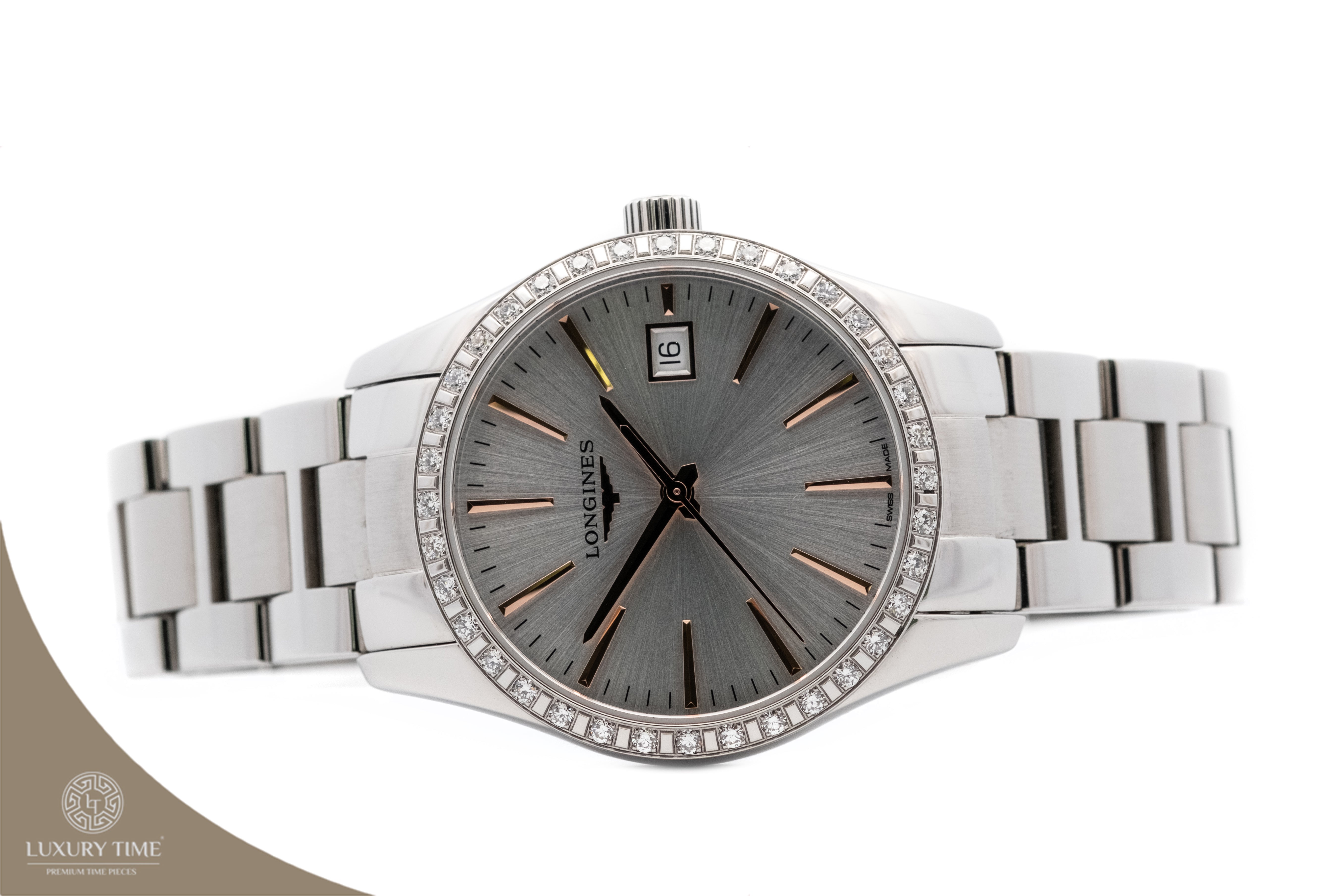 Longines Conquest Classic Quartz 34mm Ladies Watch