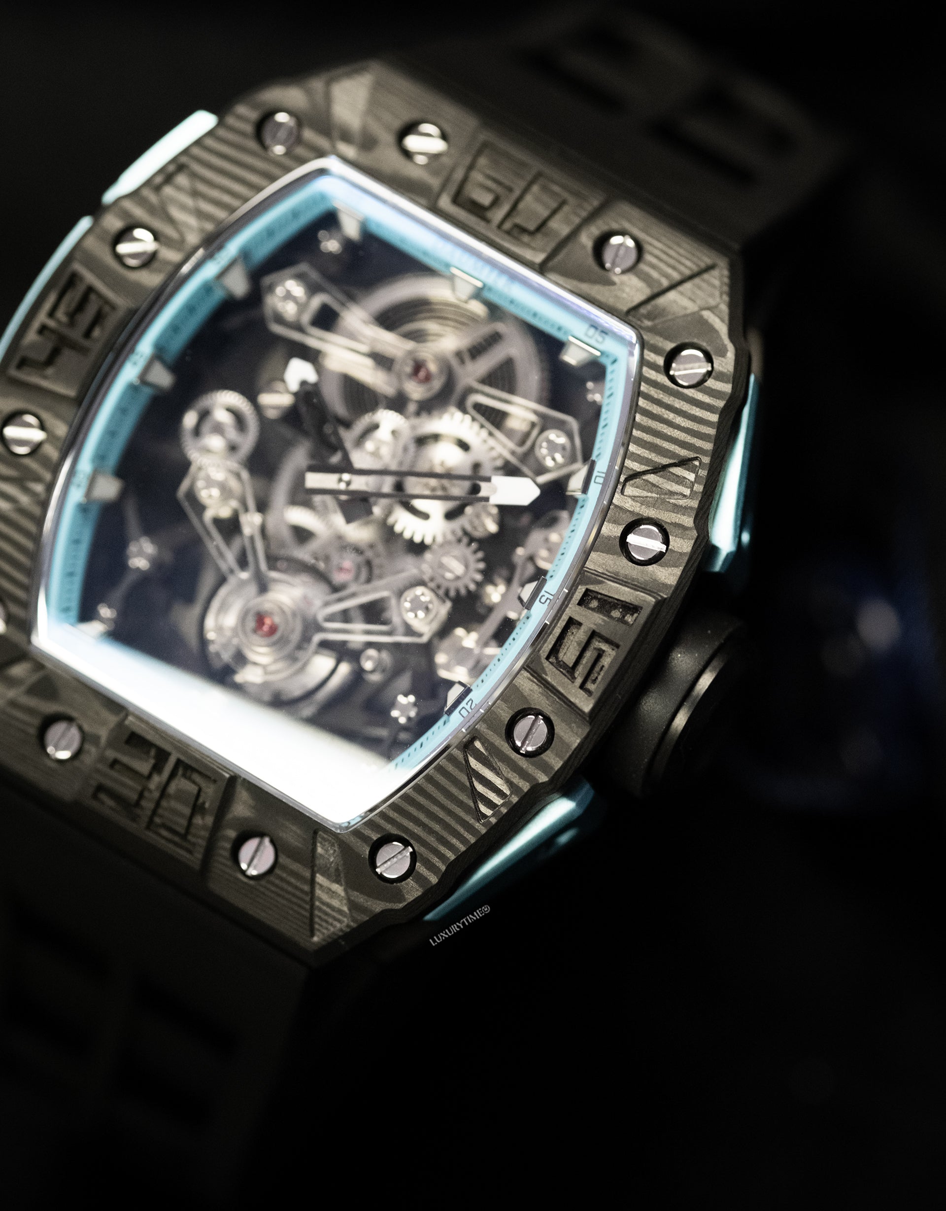 Daumier Skeleton Tourbillon Men's Watch