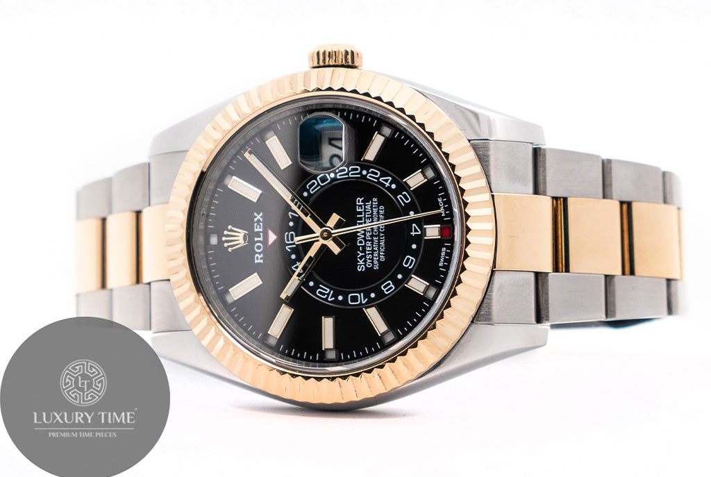 Rolex Sky-Dweller Black Dial Watch