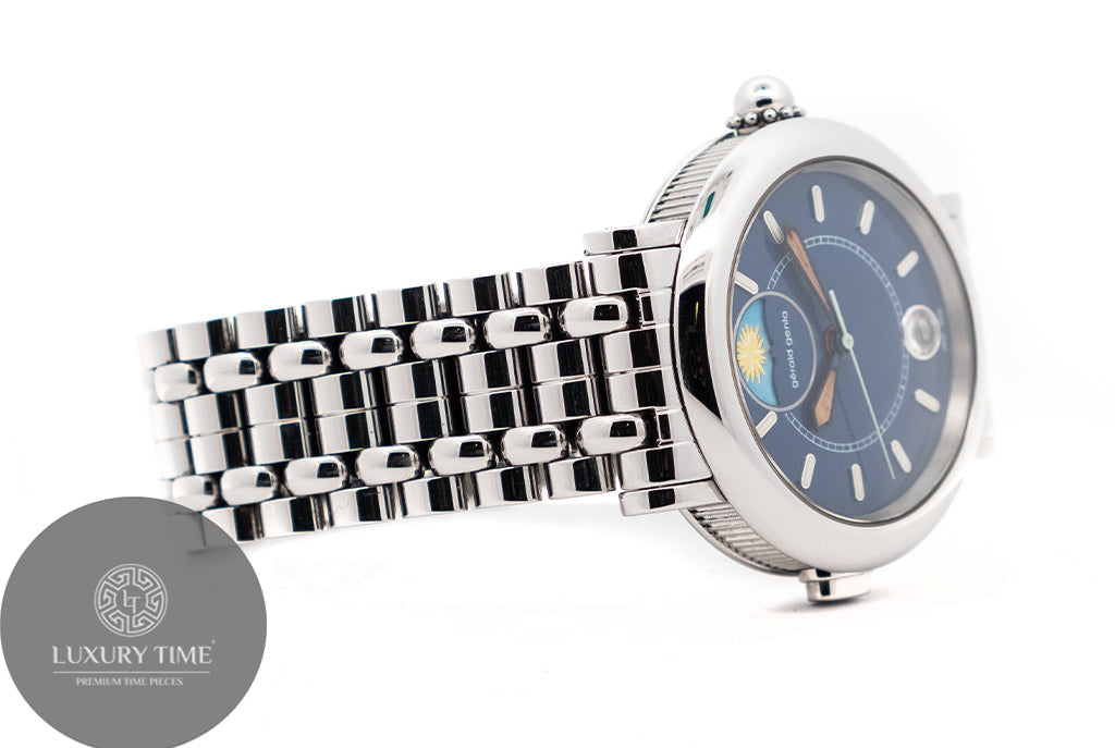 Gerald Genta Dual-time Date Automatic Men's Watch