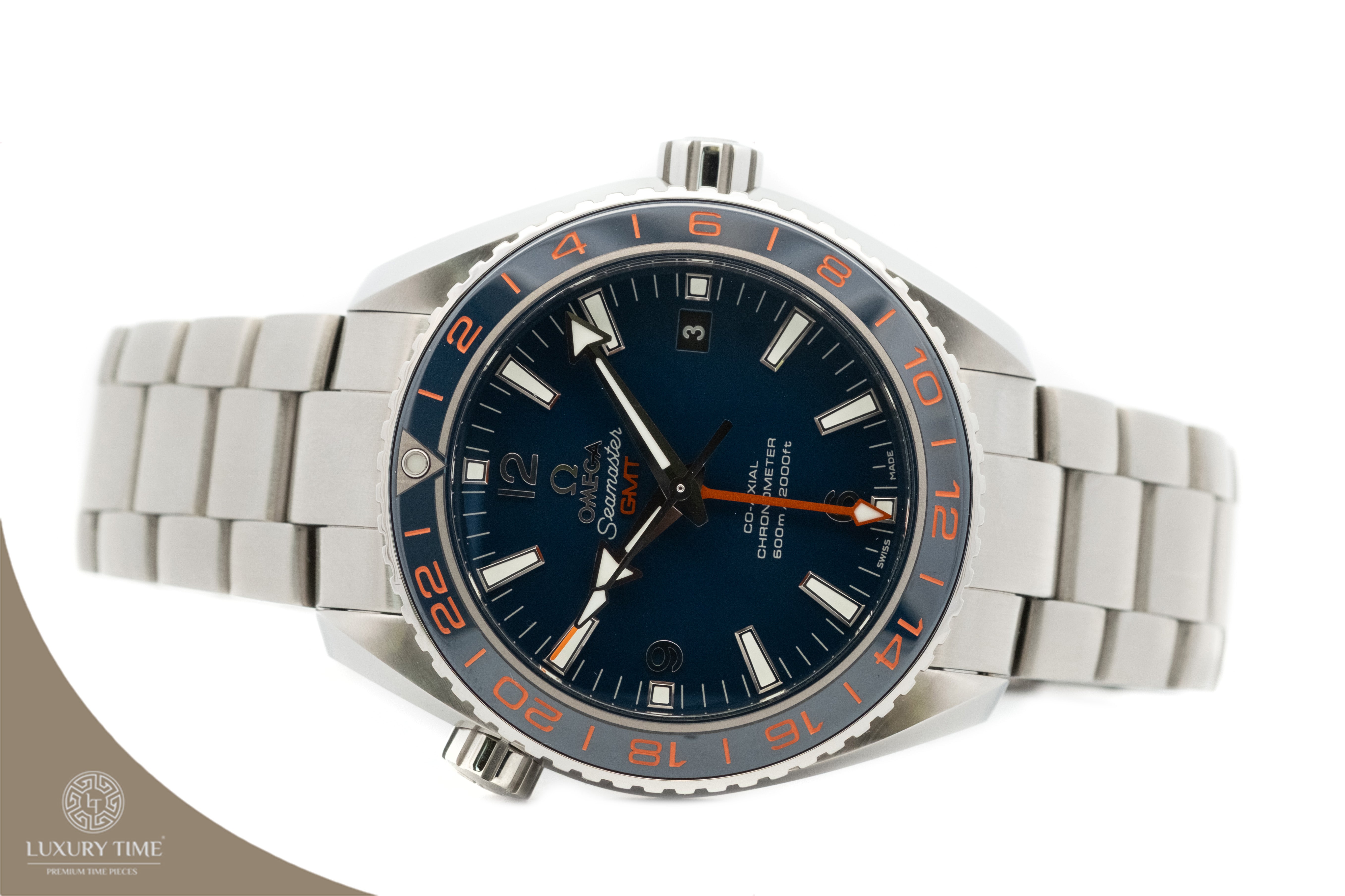 Omega Seamaster Planet Ocean 600M GMT Men's Watch