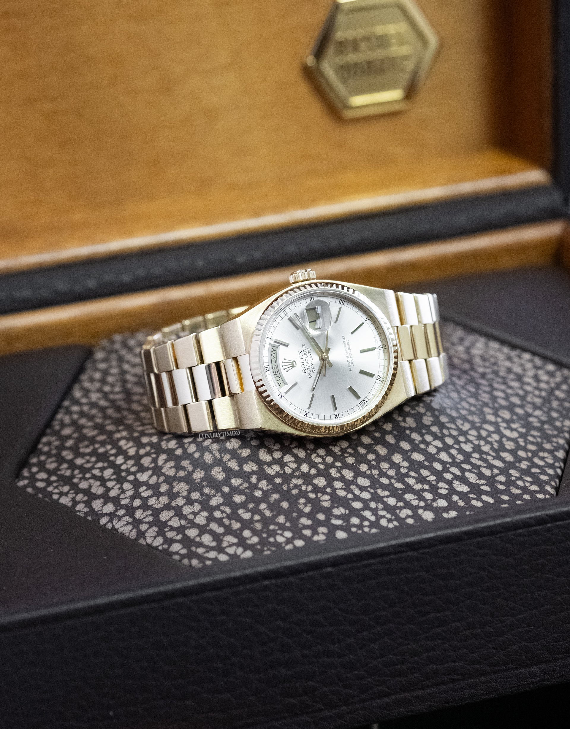 Rolex Oysterquartz Day-Date Watch