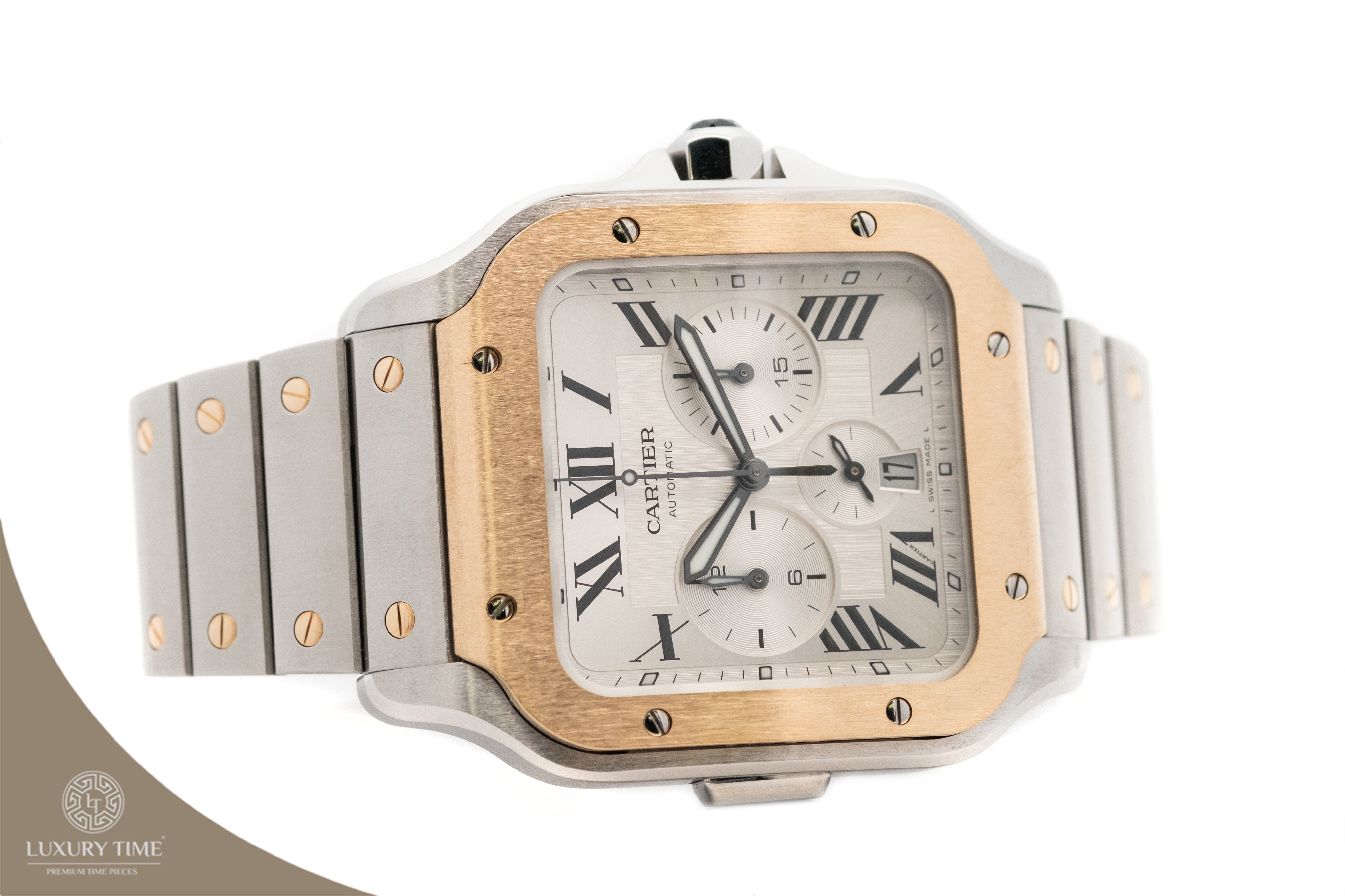 Cartier Santos De Cartier Chronograph Mens Watch