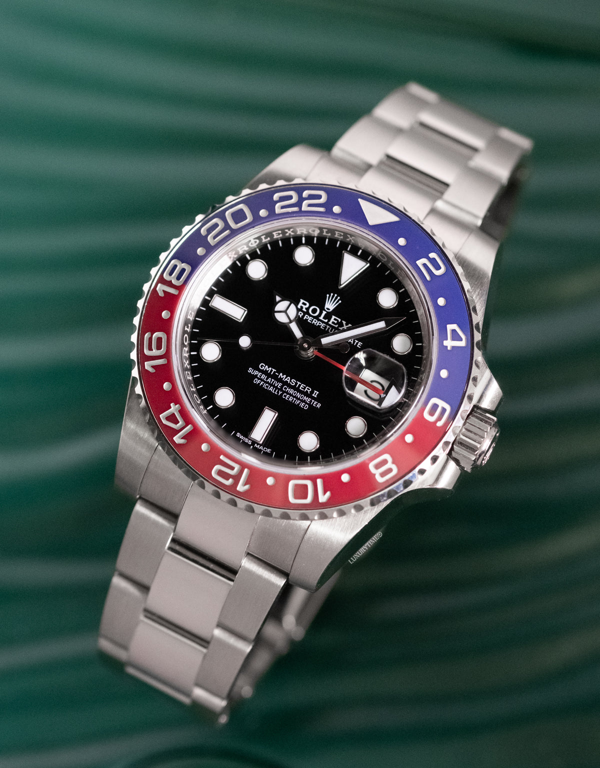 Rolex GMT-Master II "Pepsi" White Gold Men's Watch